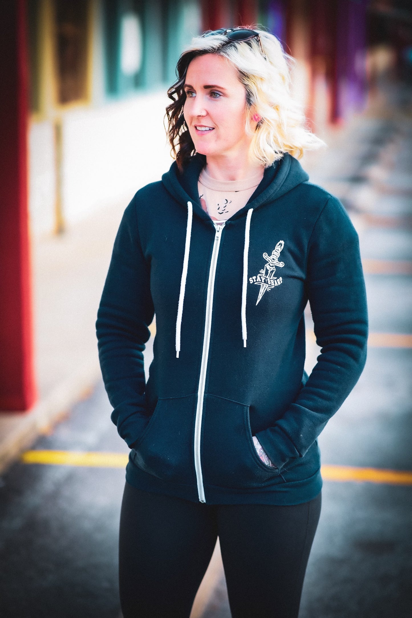 Stay Sharp Zip-Up