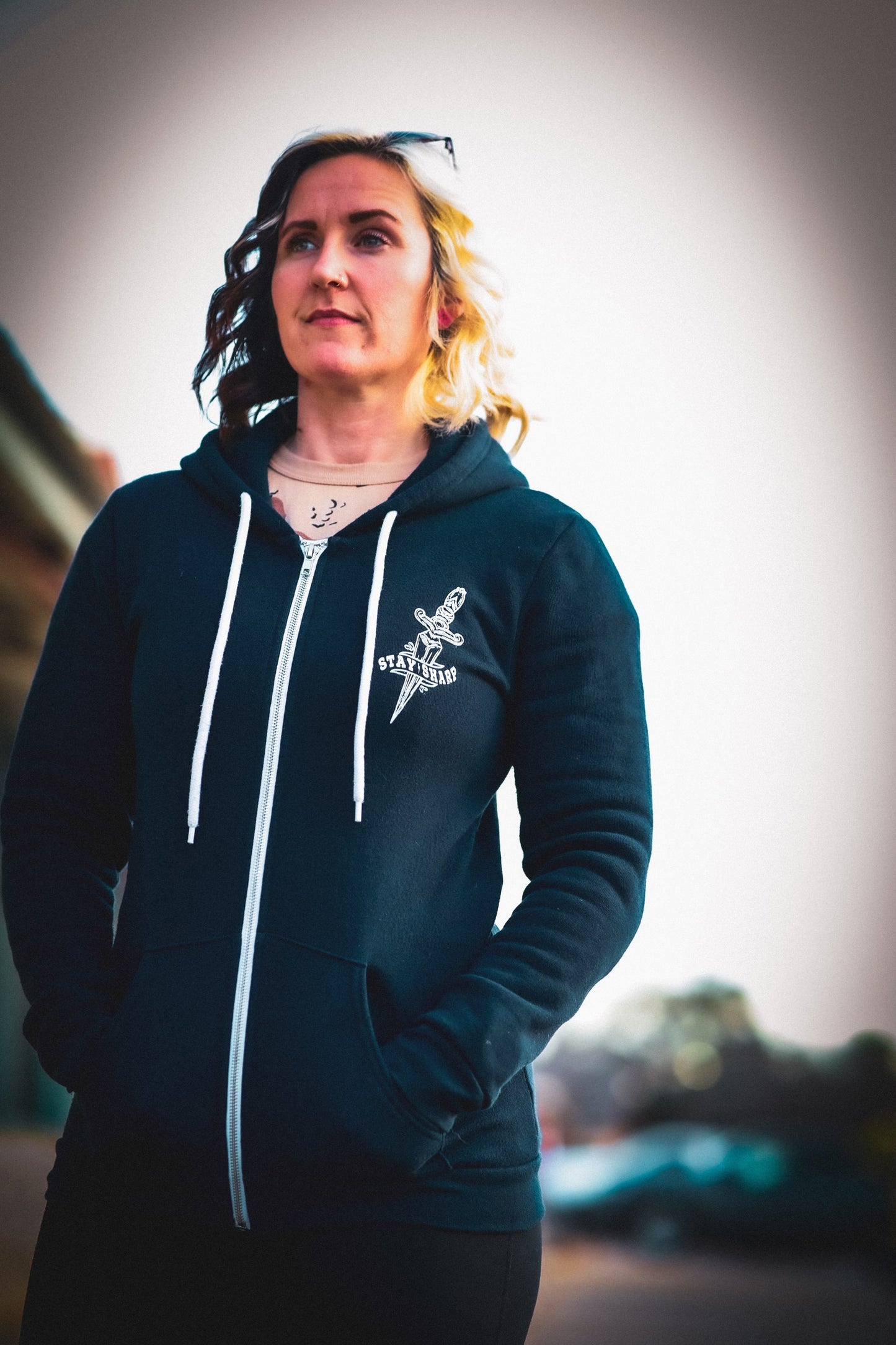 Stay Sharp Zip-Up
