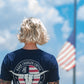Hard Charger Logo T-Shirt Navy
