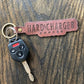 Hand-crafted premium leather keychain