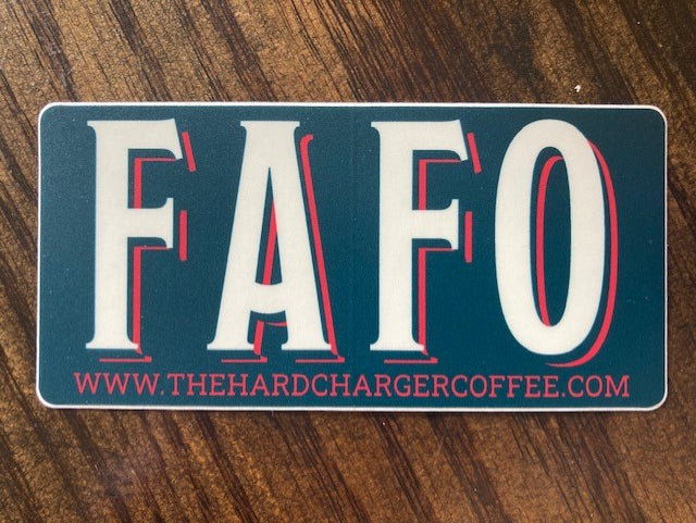 FAFO sticker