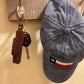 Hand-crafted premium leather keychain